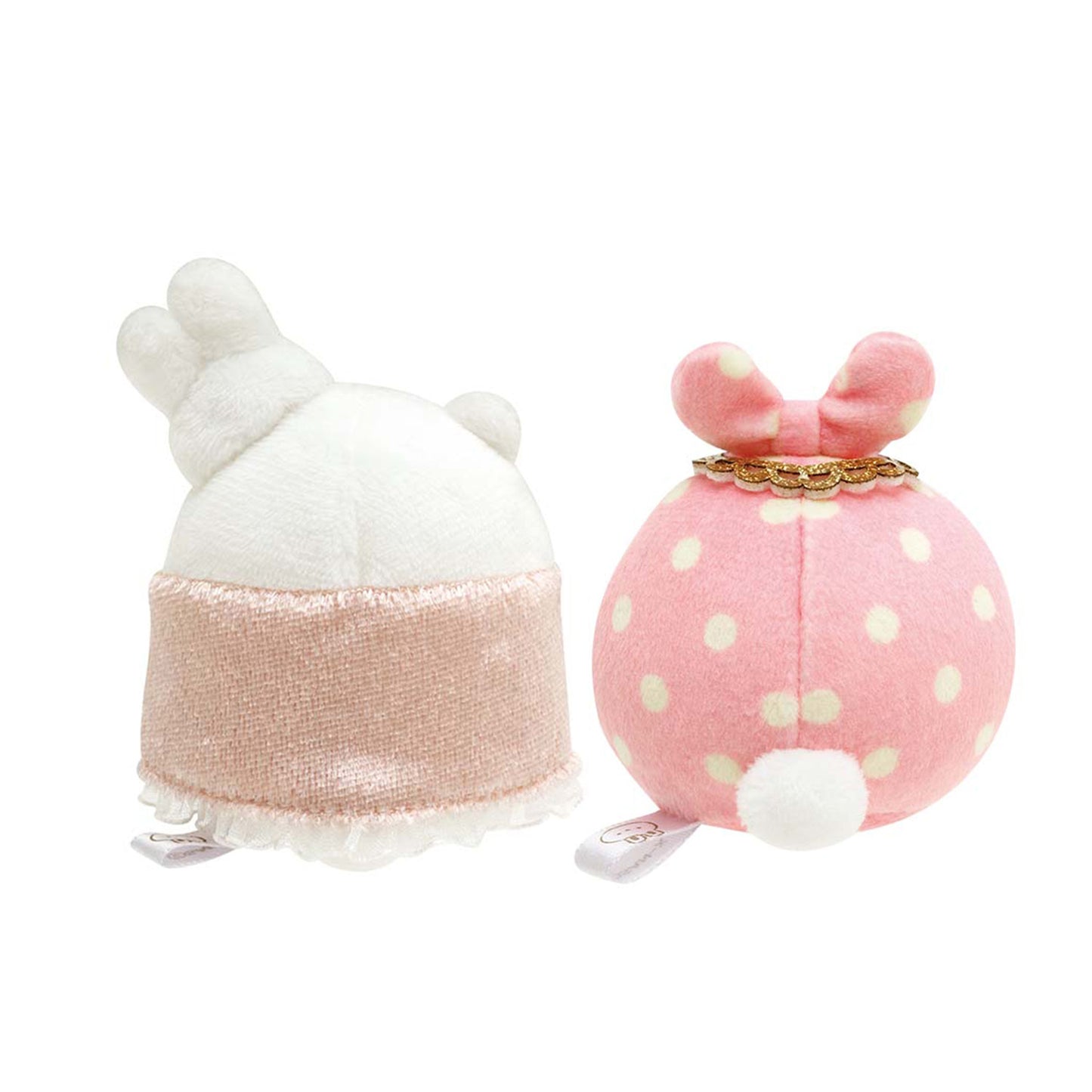 Sumikko Gurashi | Der geheimnisvolle Charme des Kaninchens | Shirokuma & Furoshiki Tenori Mini-Plüschset | Online Limited