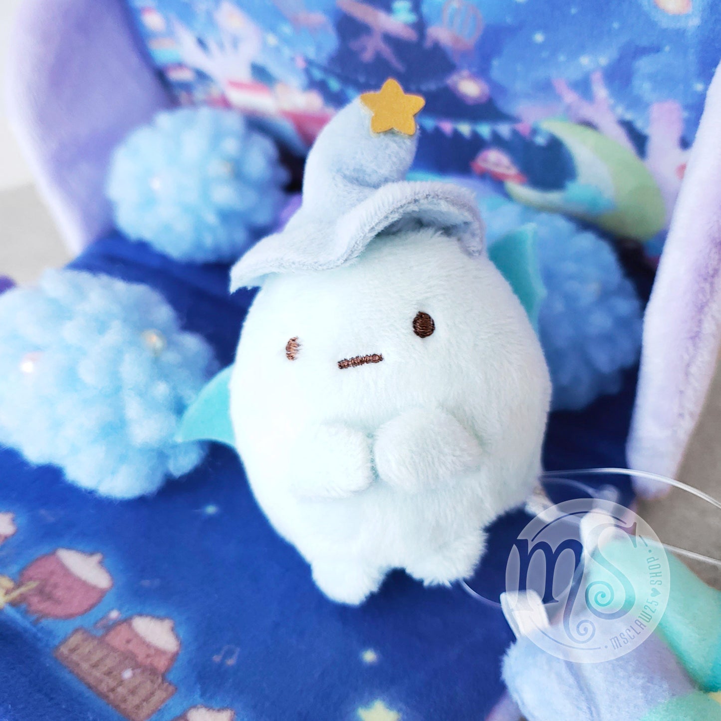 Sumikko Gurashi | Film 2: Der kleine Zauberer im blauen Mondlicht | Tapioca Tenori Mini-Plüsch