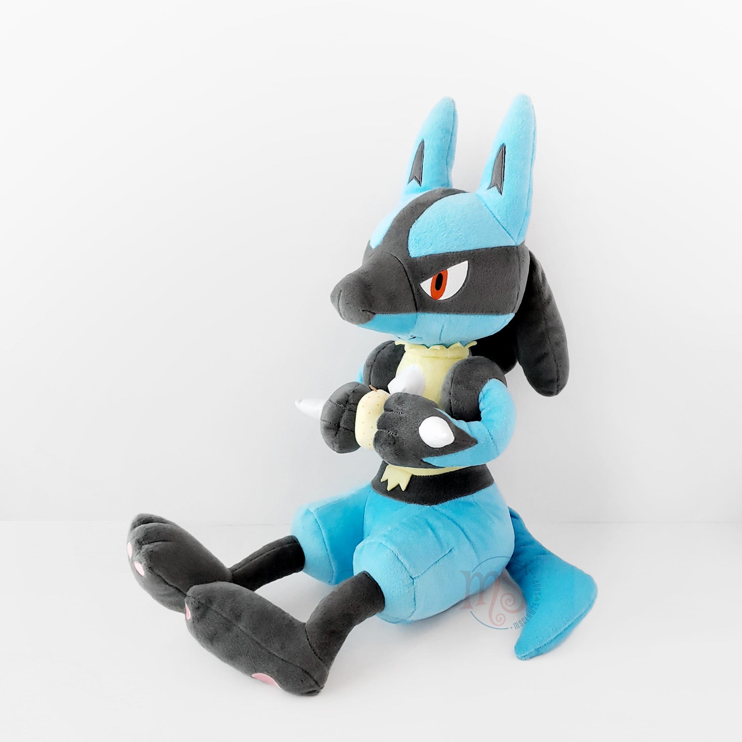 Pokémon Mogu Mogu Time Lucario Super Big Plush - Main Image