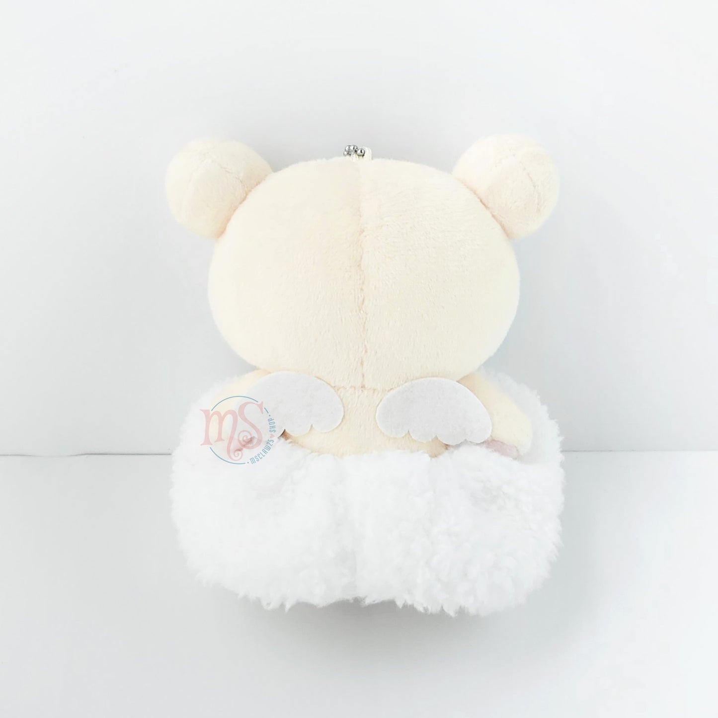 Rilakkuma | Flauschiger Engel Scrunchie | Korilakkuma (Stern) Schlüsselanhänger Kleiner Plüsch