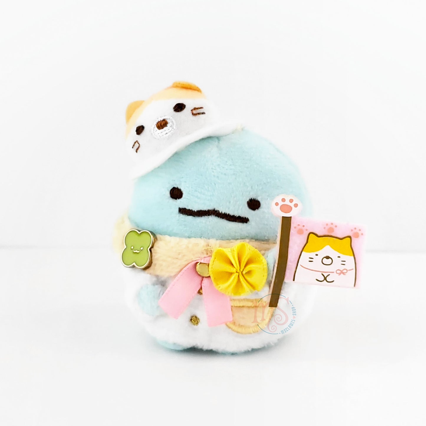 Sumikko Gurashi | Rilakkuma- und Sumikkogurashi-Fest | Tokage Tenori Mini Plüsch | Limitierte Auflage, beschränkte Auflage