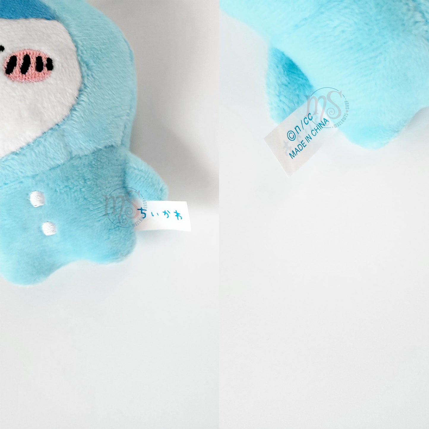Chiikawa | BIG Serie 2 | Hachiware (Blauer Pyjama) Mini-Plüsch