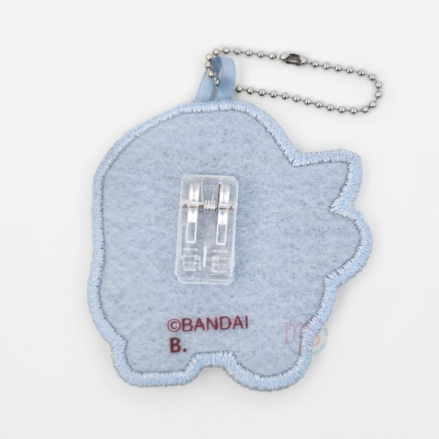 Tamagotchi | Embroidered Patch Charm | Ginjirotchi Keychain with Clip