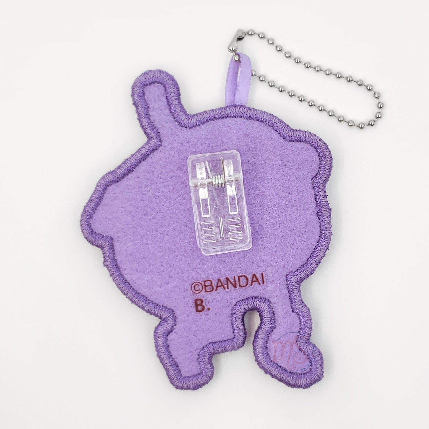 Tamagotchi | Embroidered Patch Charm | Oyajitchi Keychain with Clip