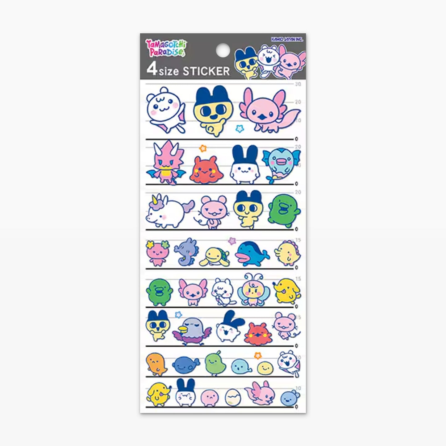 Tamagotchi | 4-size | Paradise Style A Stickers