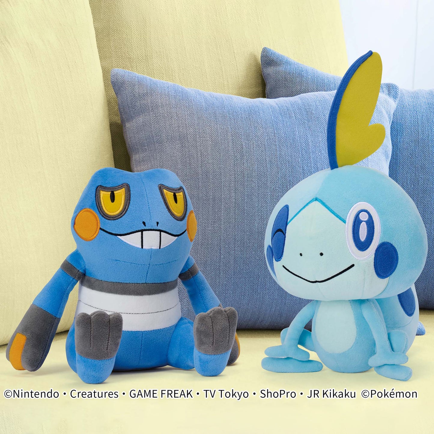 Pokémon | Croagunk Winking Sitting Plush