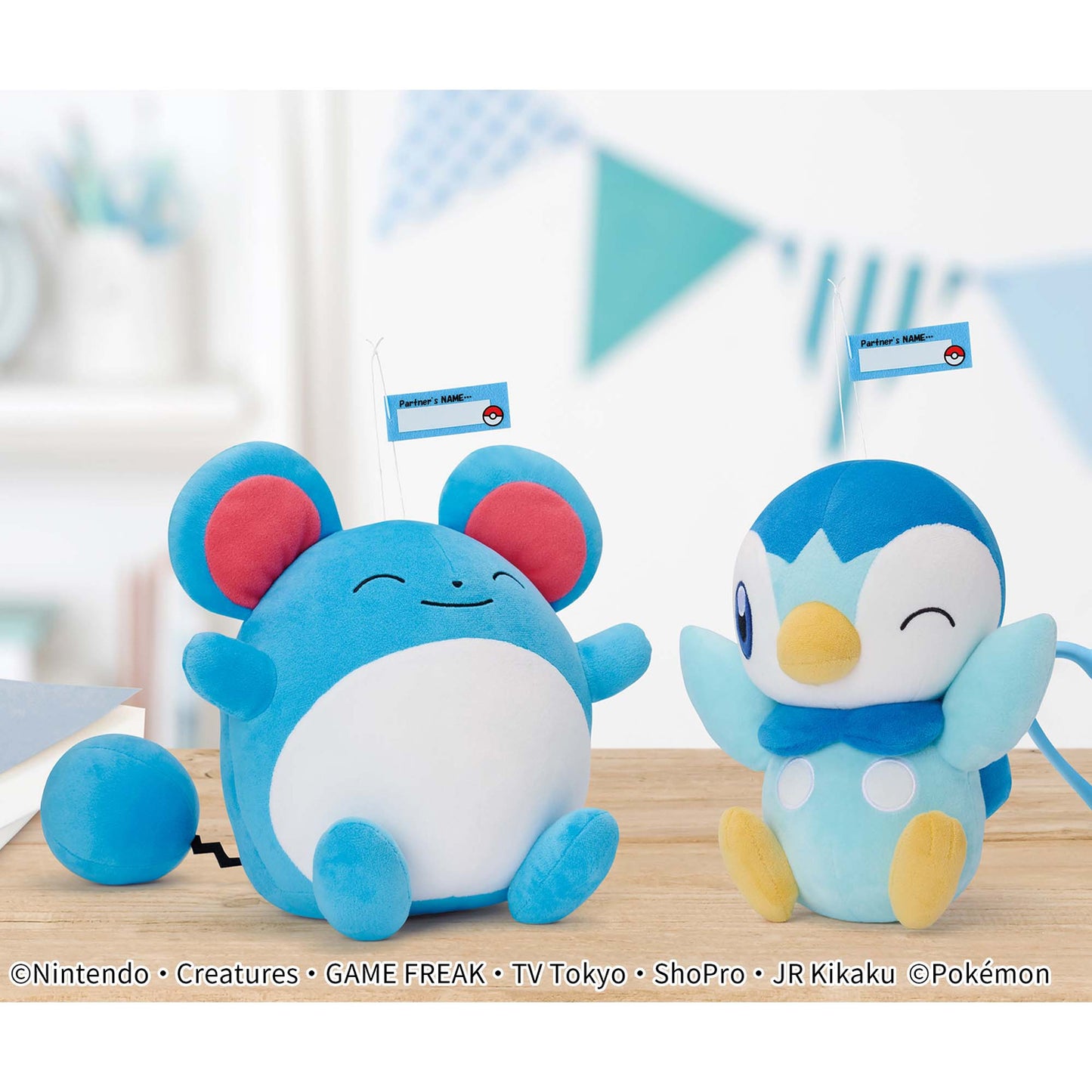 Pokémon | Hello Partner | Marill Smiling Plush