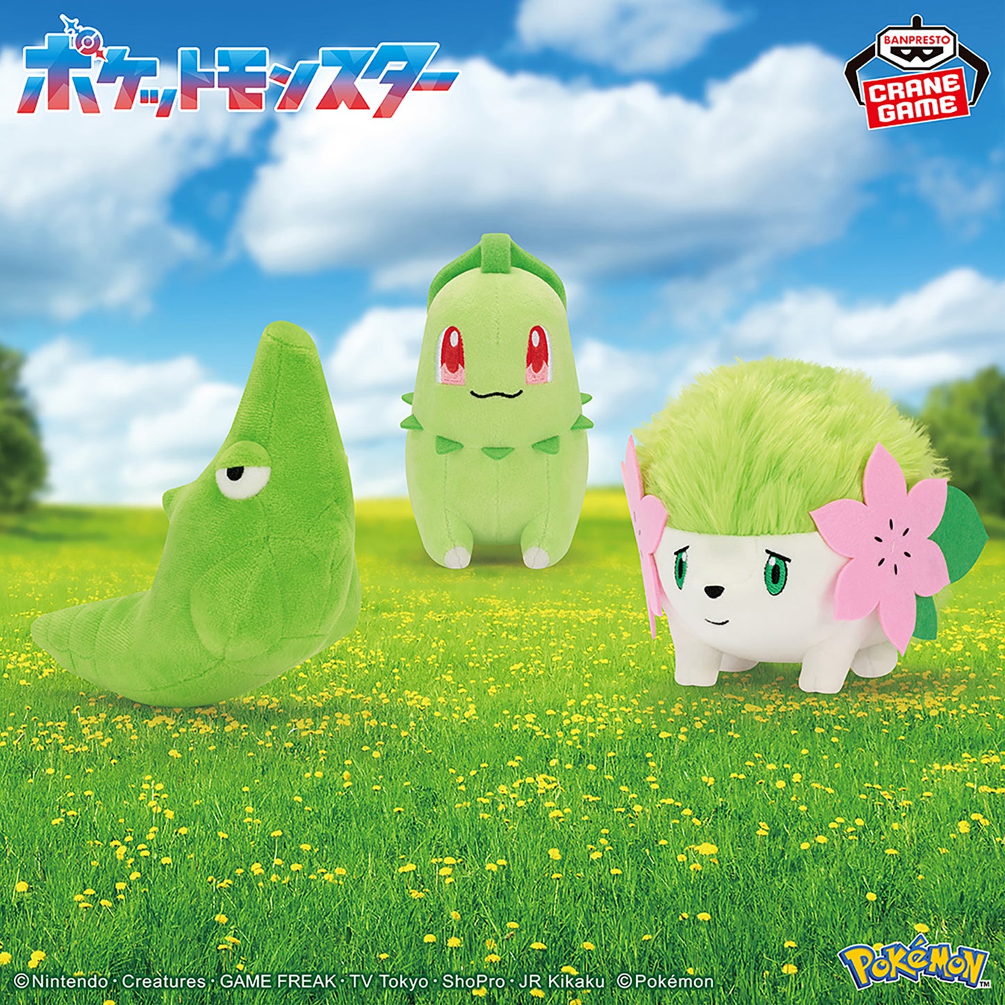 Pokémon | Grüne Farbauswahl | Metapod kleines Plüsch