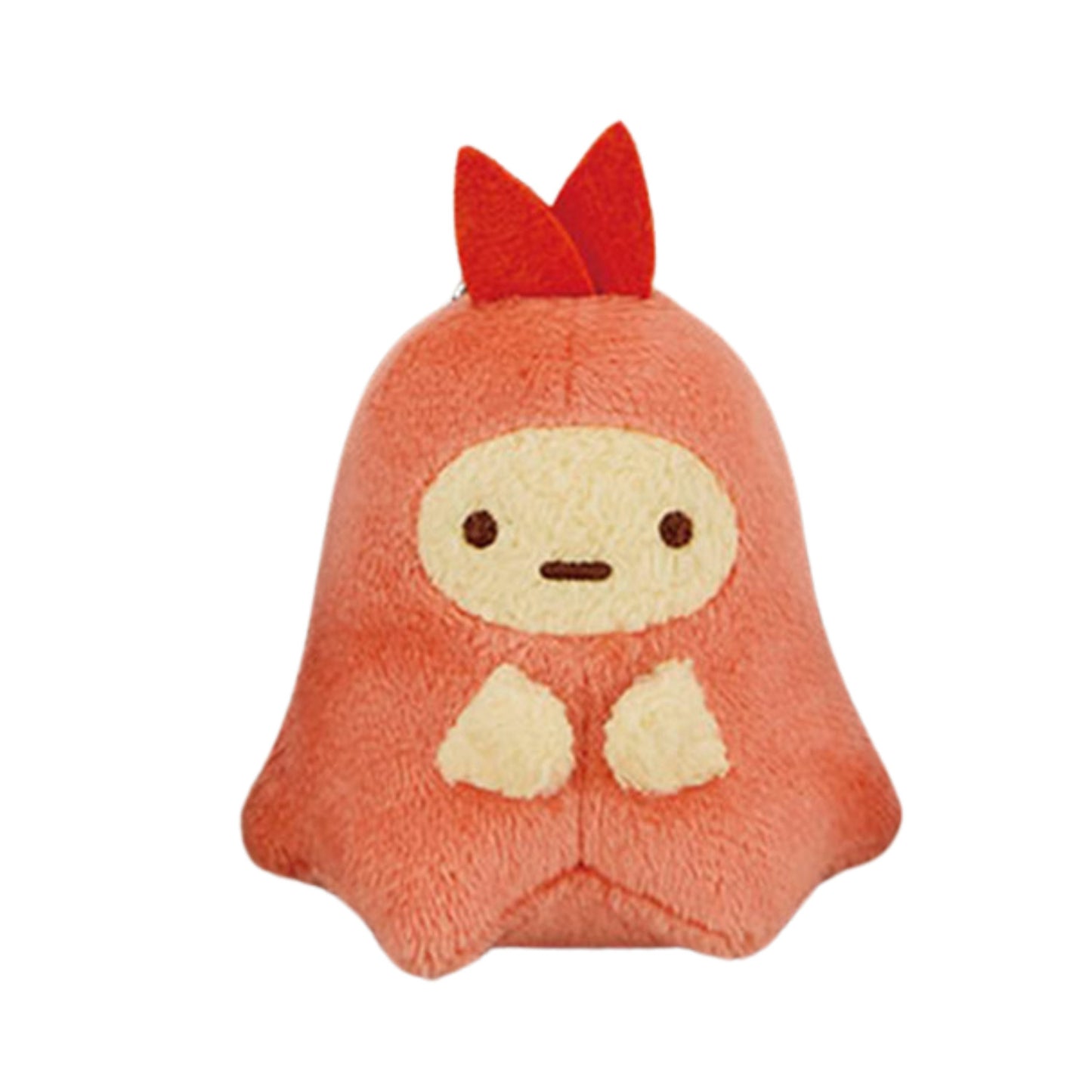 Sumikko Gurashi | Lunch Series | Ebifurai no Shippo (Octopus Wiener) Keychain Mini Plush