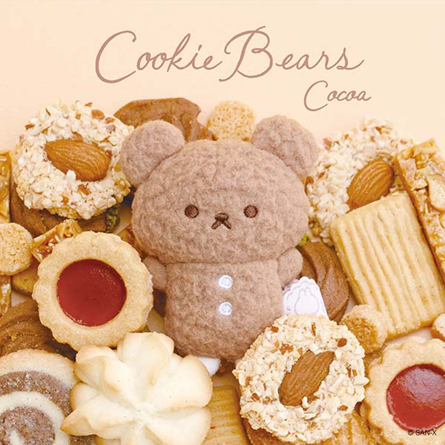 Sugarcocomuu | Introduction | Cookie Bear (Cocoa) Tenori Mini Plush