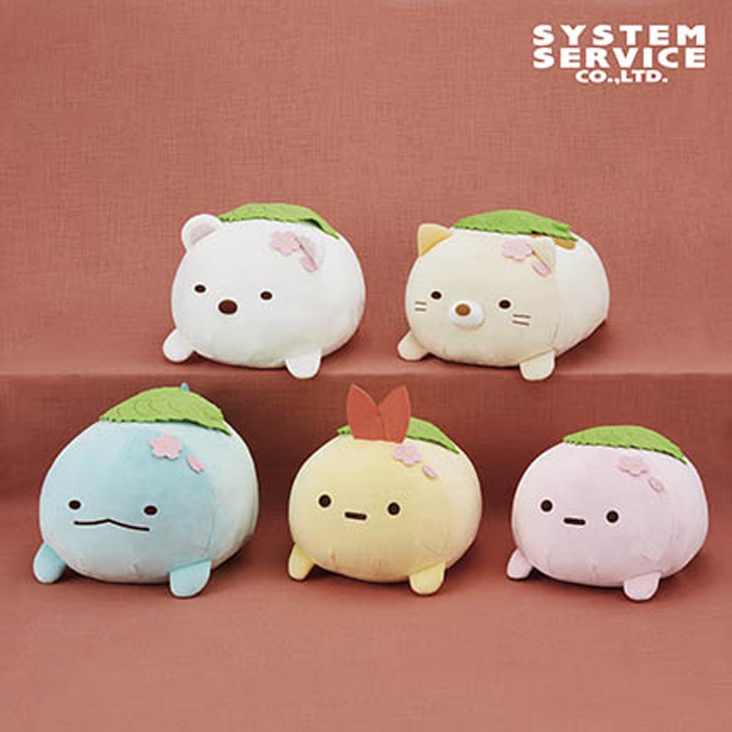 Sumikko Gurashi | Mochimochi Sakura | Ebifurai no Shippo Plush