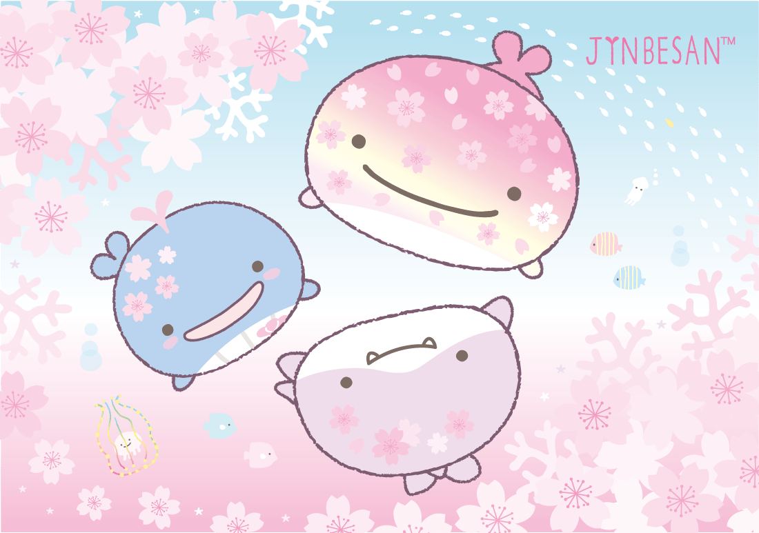 Jinbesan | 10th Anniversary Sakura Cherry Blossom | Jinbesan (S) Mochi Plush