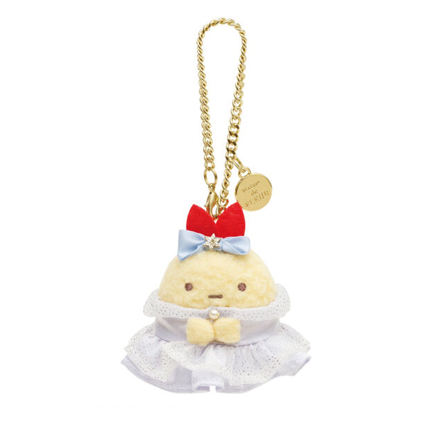 Sumikko Gurashi | Maison de Fleur 3 | Ebifurai no Shippo Schlüsselanhänger Tenori Mini Plüsch | Limitierte Auflage, beschränkte Auflage