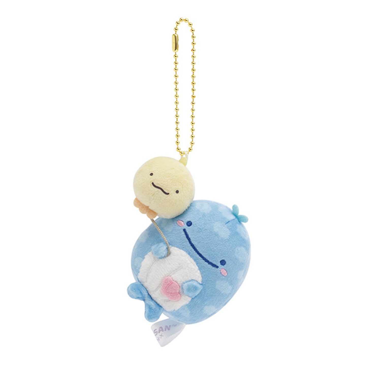 Jinbesan | Balloon Fish | Maigo No Kokujira Keychain Mini Plush