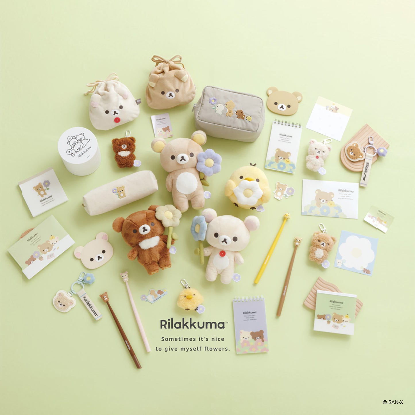 Rilakkuma | Basic Rilakkuma Flower | Rilakkuma Mirror