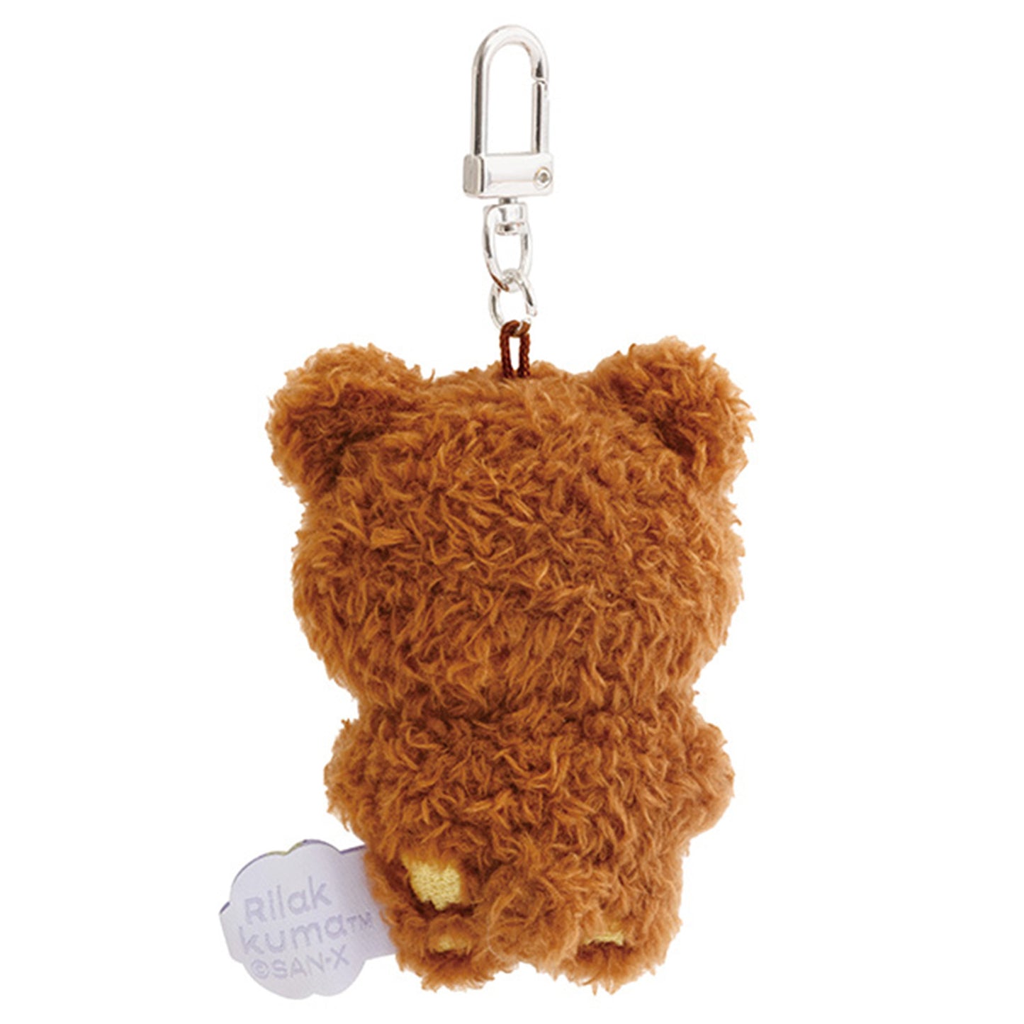 Rilakkuma | Basic Rilakkuma Flower | Chairoikoguma Fluffy Keychain Mini Plush