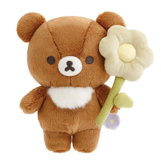 Rilakkuma | Basic Rilakkuma Flower | Chairoikoguma Small Plush