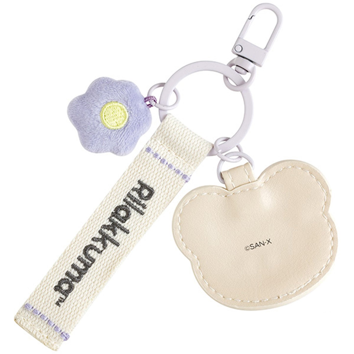 Rilakkuma | Basic Rilakkuma Flower | Rilakkuma Patch Keychain