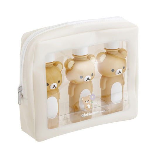 Rilakkuma | Basic Rilakkuma Flower | Rilakkuma Bottle Pouch Travel Set