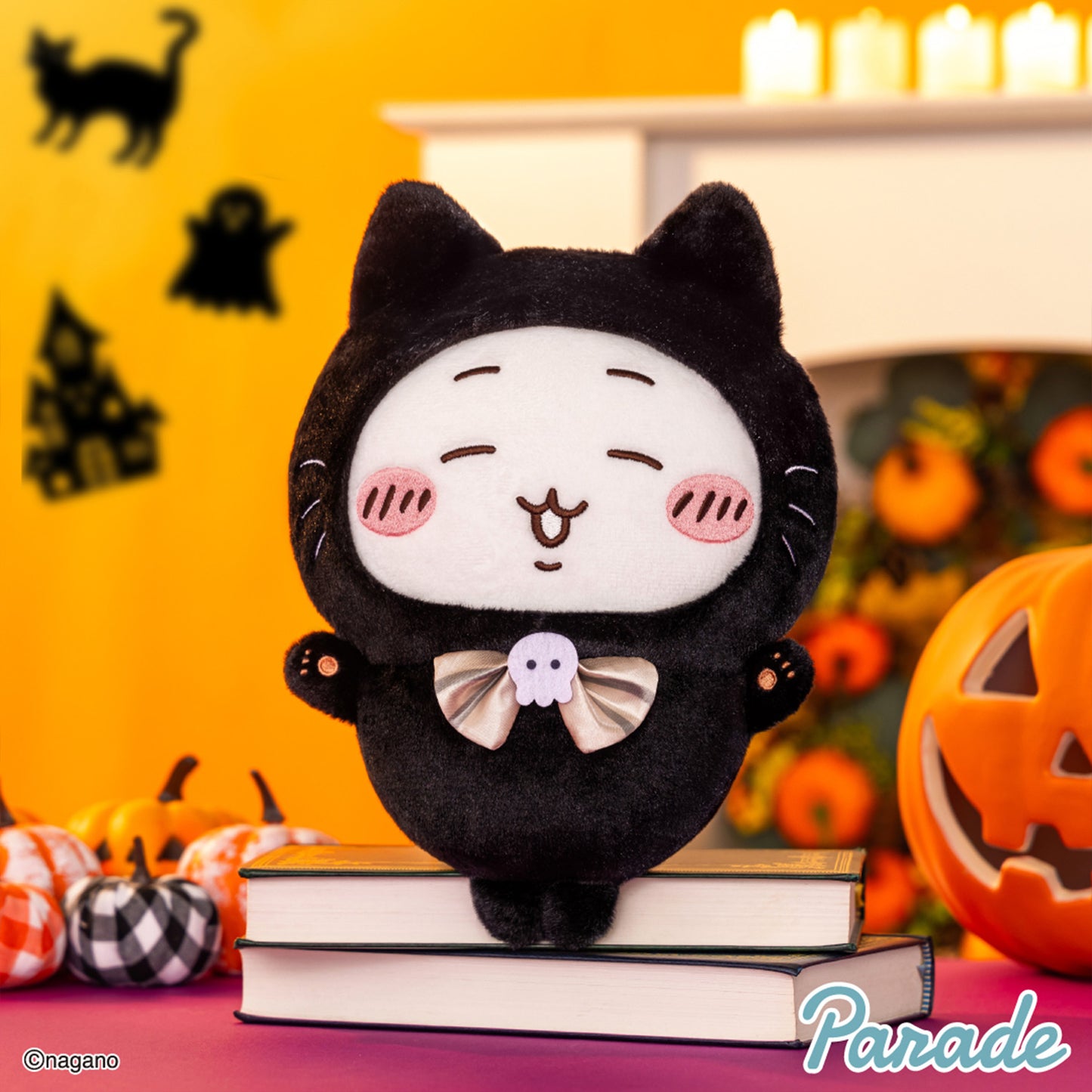 Chiikawa | Halloween Black Cat | Chiikawa Fluffy Small Plush