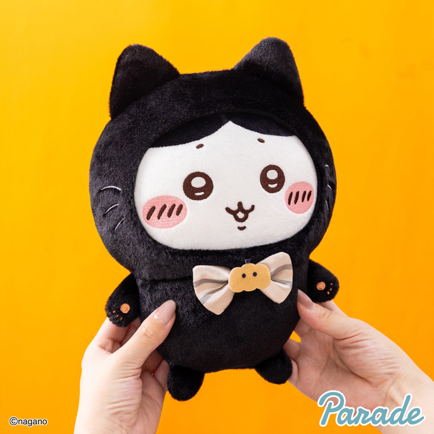 Chiikawa | Halloween Black Cat | Hachiware Fluffy Small Plush