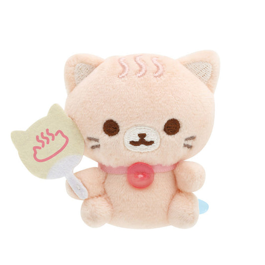 Rilakkuma | Neko Cat Public Bath | Oyunya Pink Cat Tenori Mini Plush