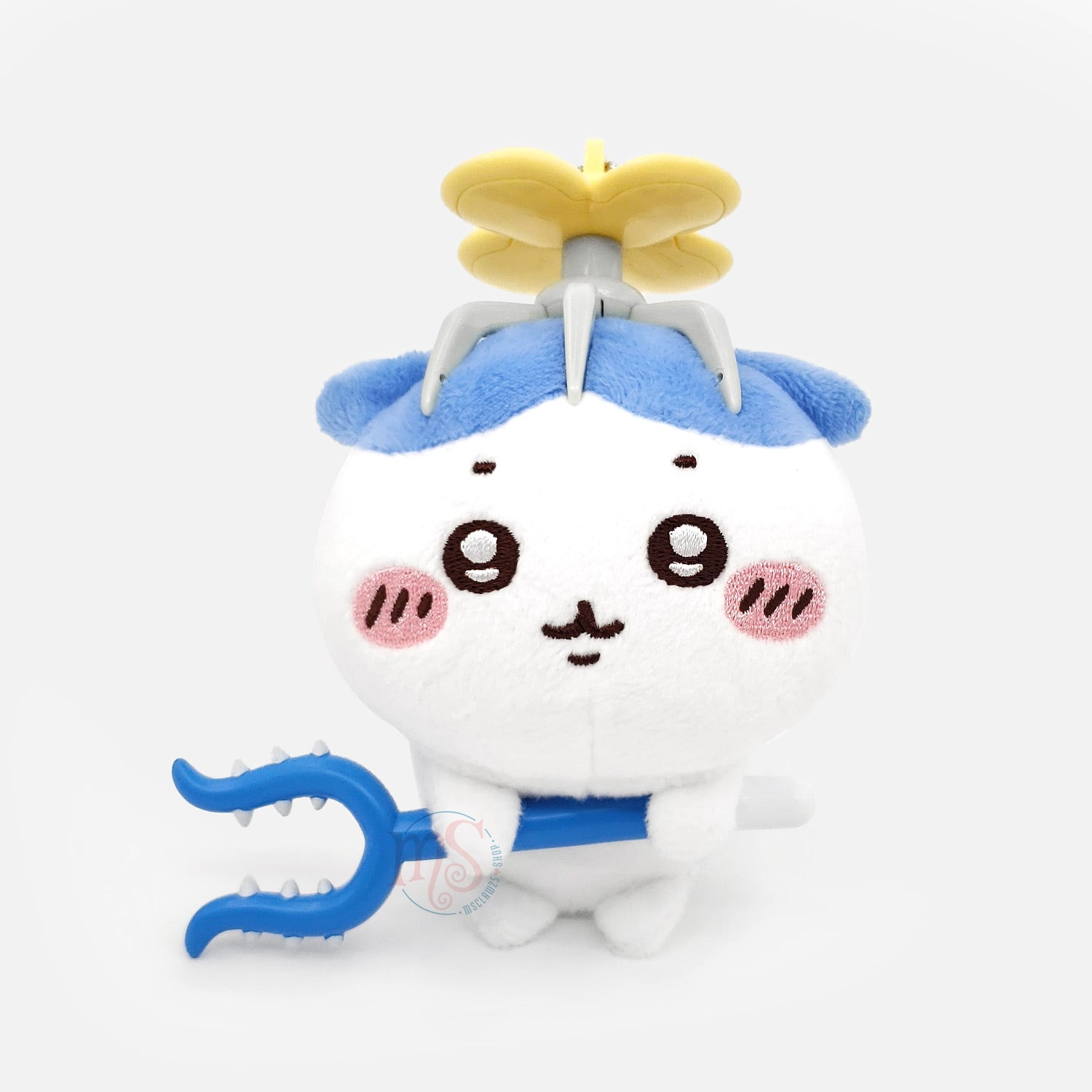 Chiikawa | Extermination | Hachiware with Spinning Hopter Keychain