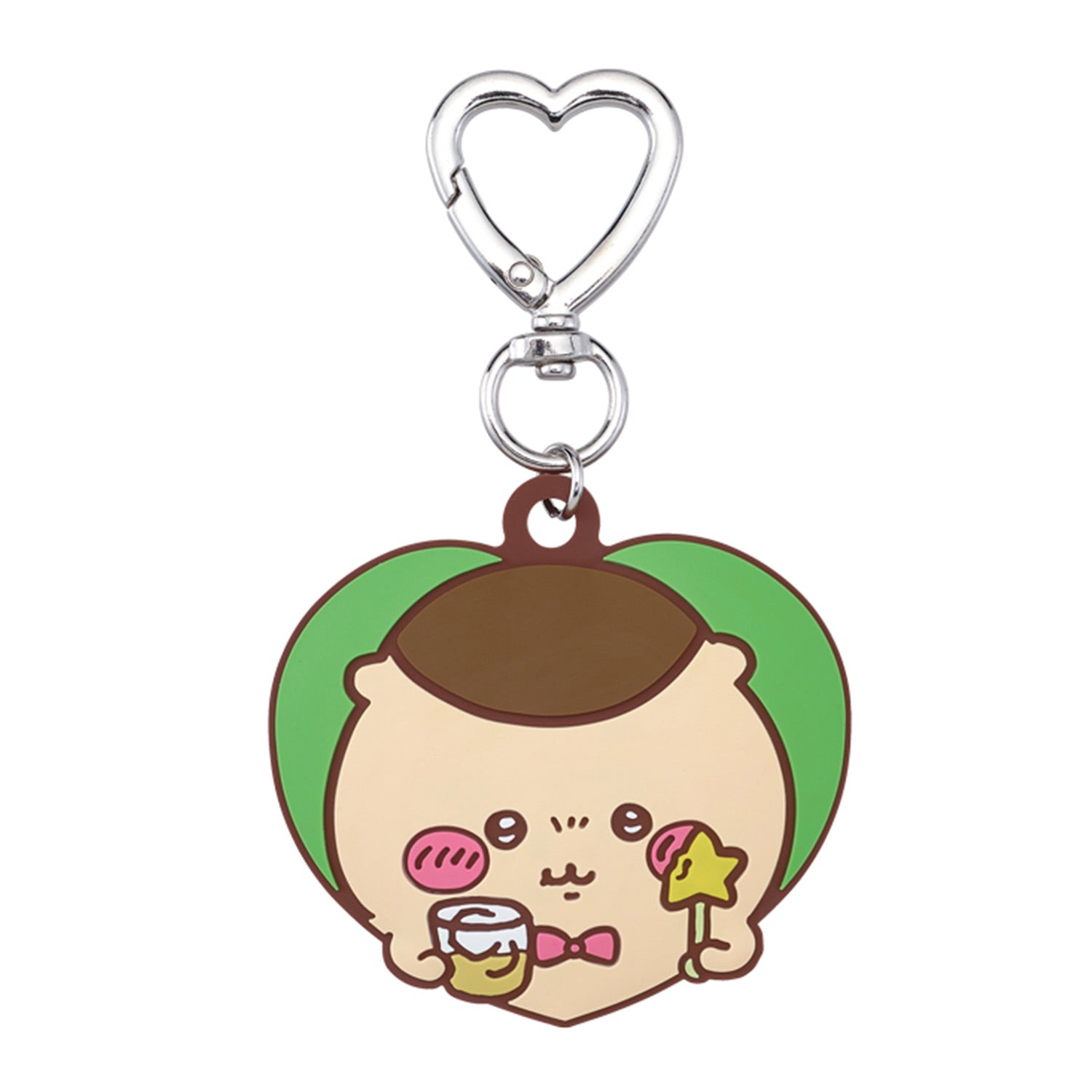 Chiikawa | Heart Rubber | Kurimanjuu Keychain – MSClaw25