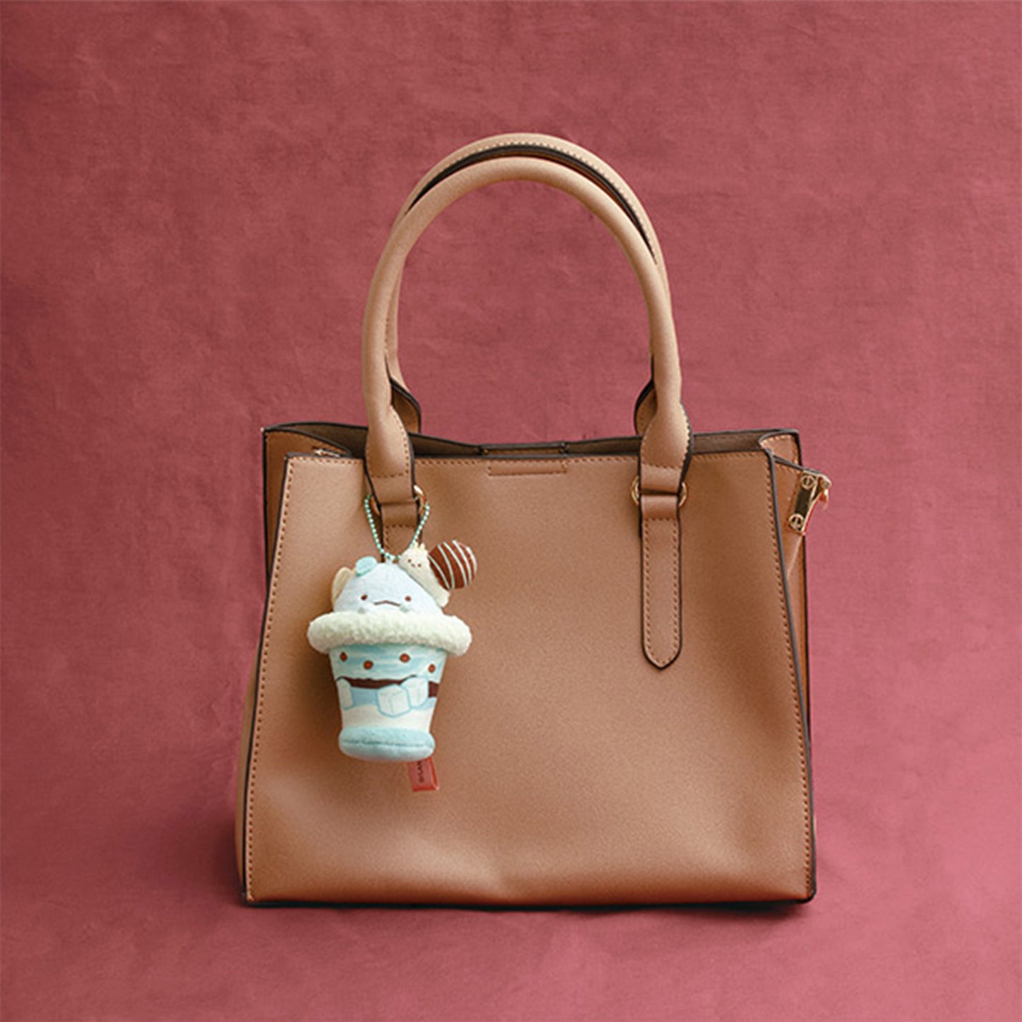 Sumikko Gurashi | Chocolate Fair at Sumikko Cafe | Tokage (Mint Chocolate Parfait) Keychain Tenori Mini Plush
