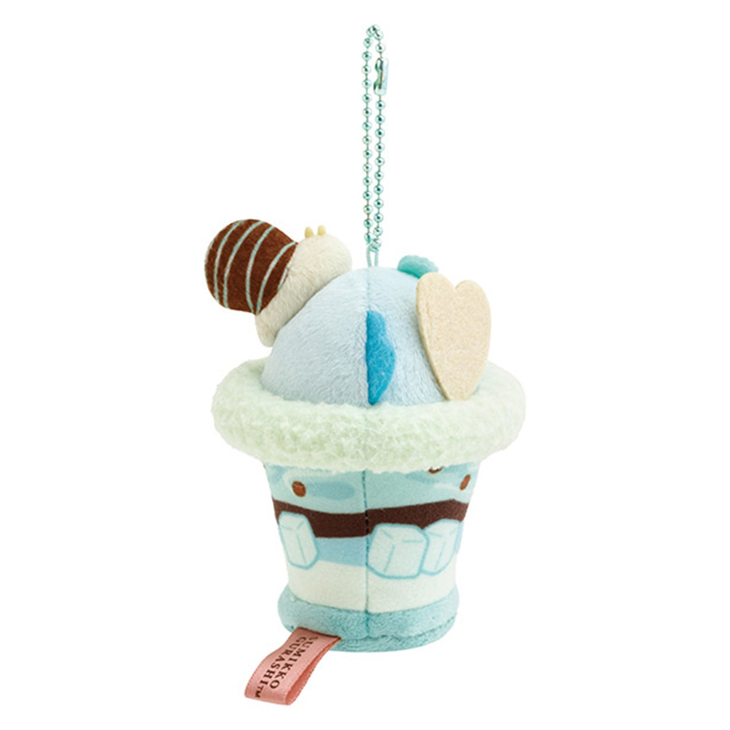 Sumikko Gurashi | Chocolate Fair at Sumikko Cafe | Tokage (Mint Chocolate Parfait) Keychain Tenori Mini Plush