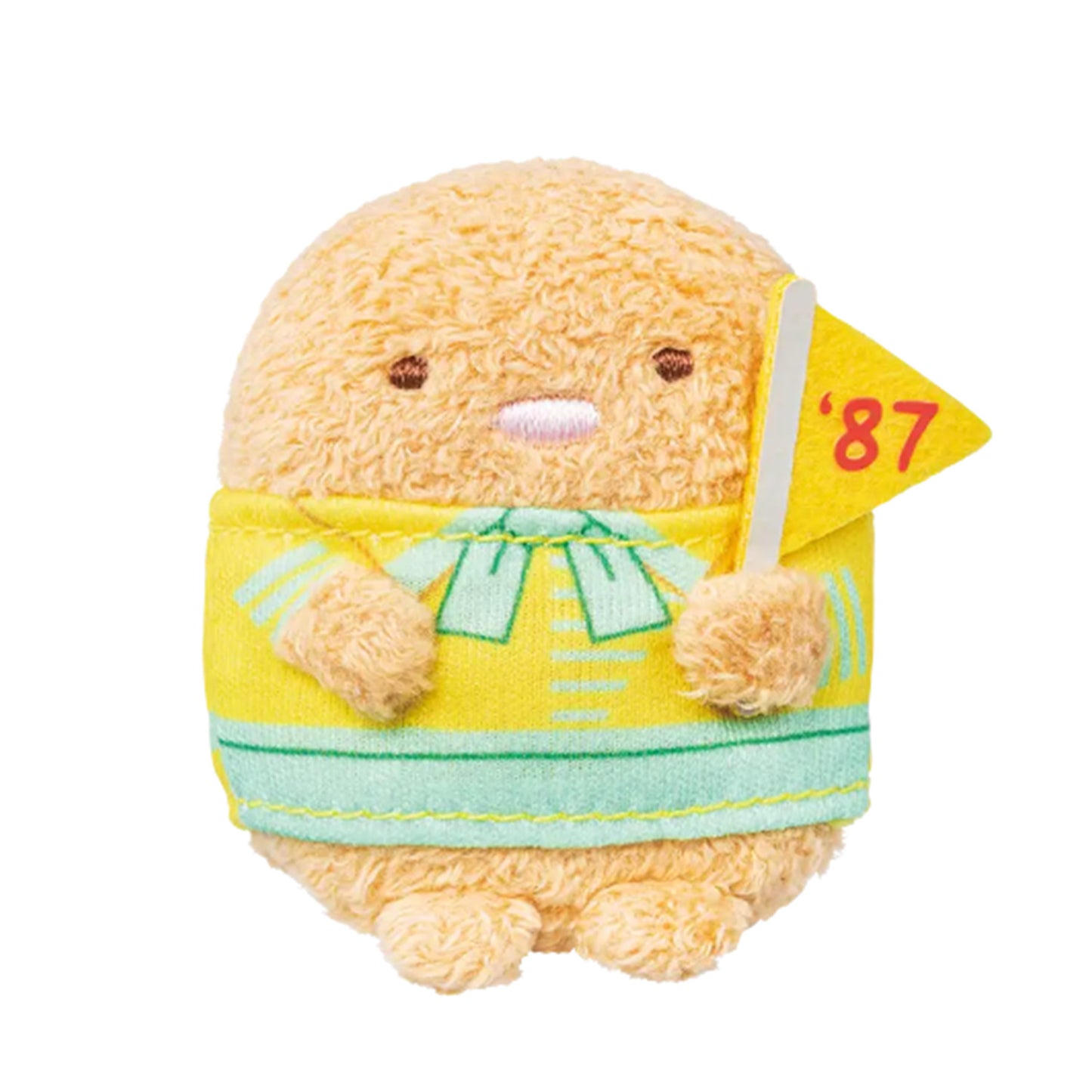 Sumikko Gurashi | Denny's 2023 Past Uniforms 1 | Tonkatsu Tenori Mini Plush | Collab Limited