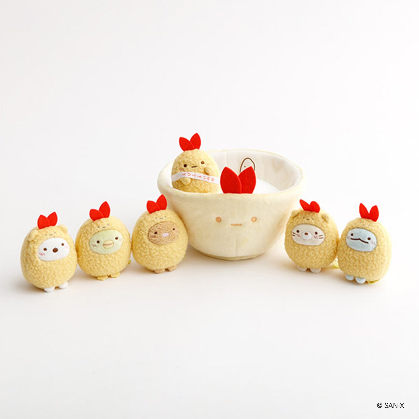 Sumikko Gurashi | Ebifurai no Shippo's Day | Penguin? Tenori Mini Plush | Online Shop Limited