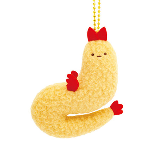 Sumikko Gurashi | Sumikko Evolution | Ebifurai no Shippo (Stage A) Keychain Mini Plush Badge