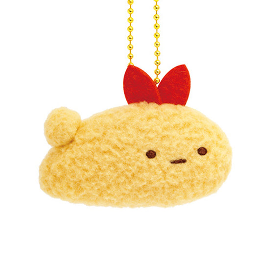 Sumikko Gurashi | Sumikko Evolution | Ebifurai no Shippo (Stage D) Keychain Mini Plush Badge