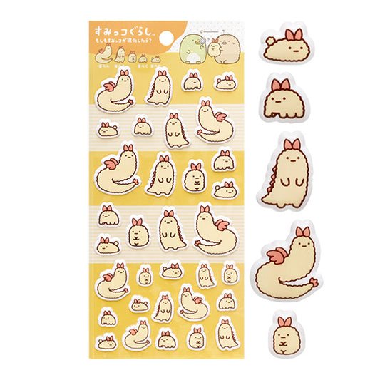 Sumikko Gurashi | Sumikko Evolution | Ebifurai no Shippo 3D Sticker