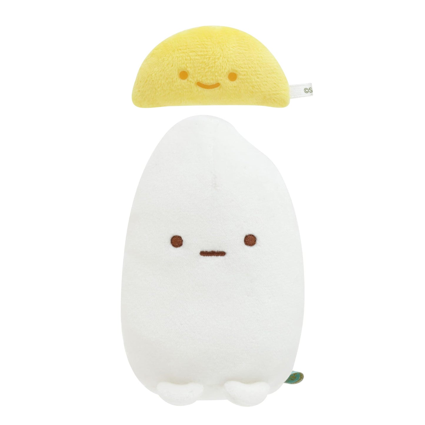 Sumikko Gurashi | Food Kingdom | Rice Grain (Pickled Radish) Mochi Mini Plush