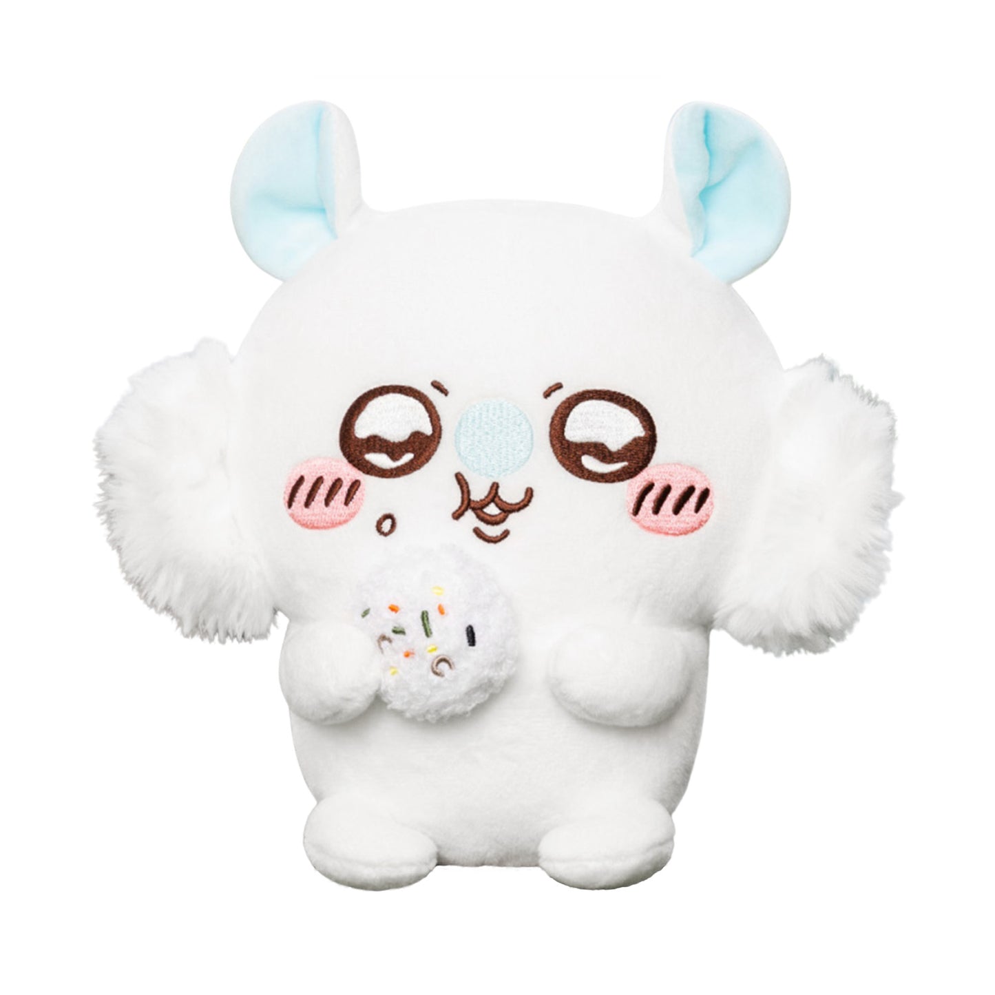 Chiikawa | Food Series | Momonga (Rice Ball) Munching Small Plush