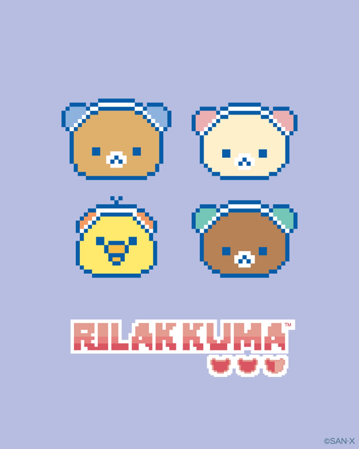 Rilakkuma | Pixel Gaming | Pinguin (Zackig) Kleines Plüschtier