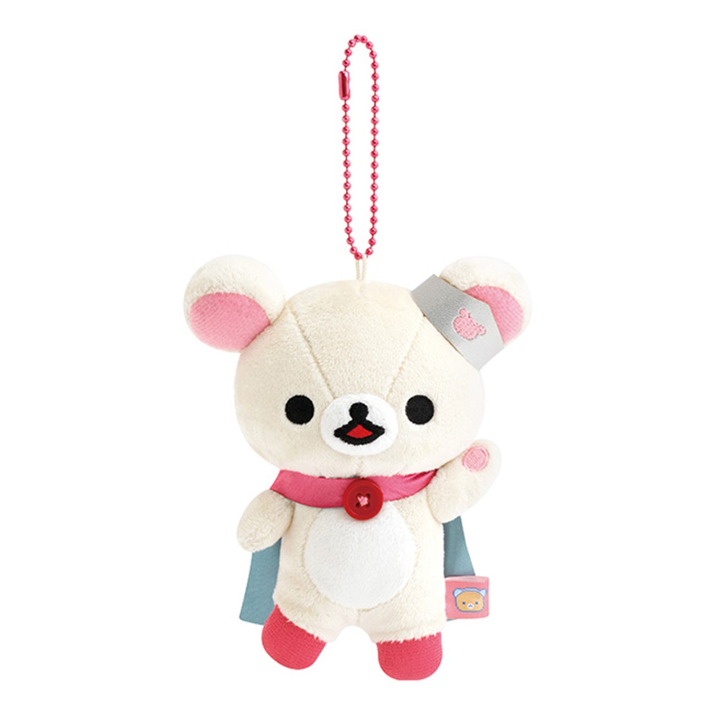 Rilakkuma | Pixel-Gaming | Korilakkuma (Erdbeerheld) kleiner Plüsch