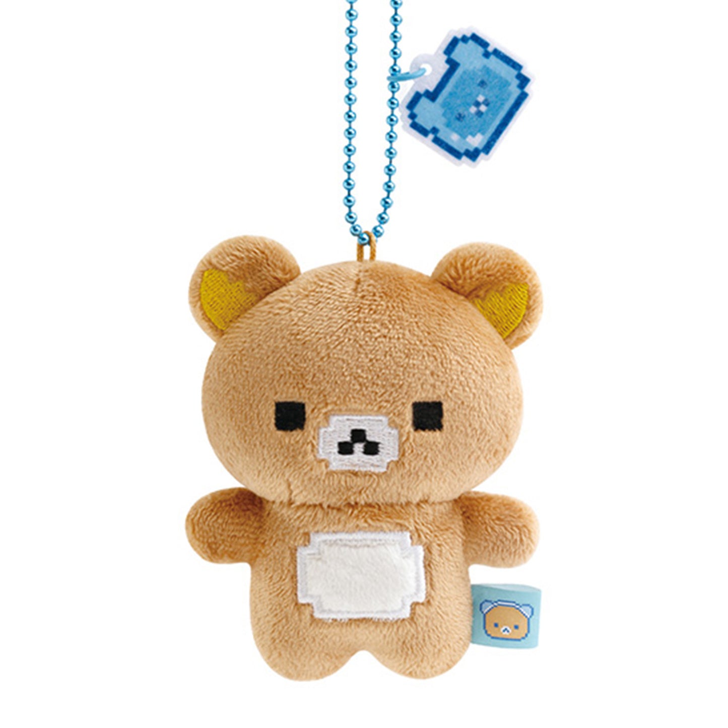 Rilakkuma | Pixel-Gaming | Rilakkuma Schlüsselanhänger Mini Plüsch