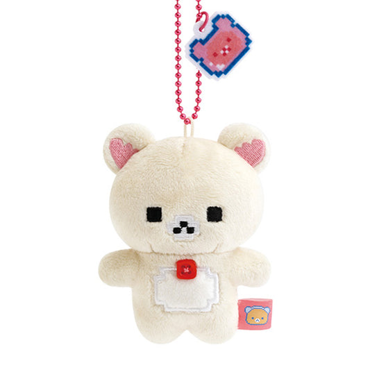 Rilakkuma | Pixel-Gaming | Korilakkuma Schlüsselanhänger Mini Plüsch