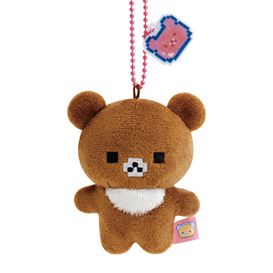 Rilakkuma | Pixel Gaming | Chairoikoguma Keychain Mini Plush
