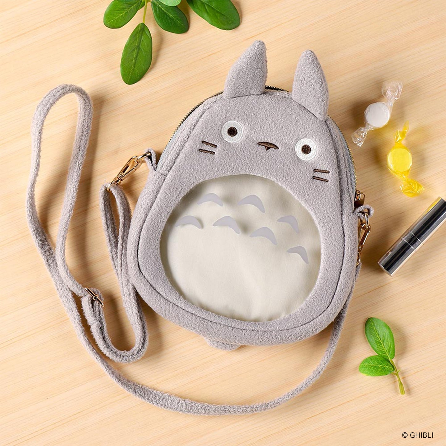 Studio Ghibli | Mein Nachbar Totoro | Große Totoro (Grau) Umhängetasche