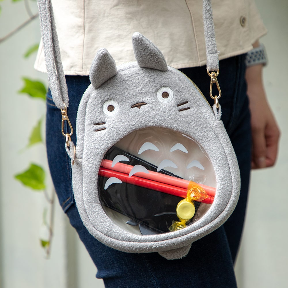 Studio Ghibli | Mein Nachbar Totoro | Große Totoro (Grau) Umhängetasche
