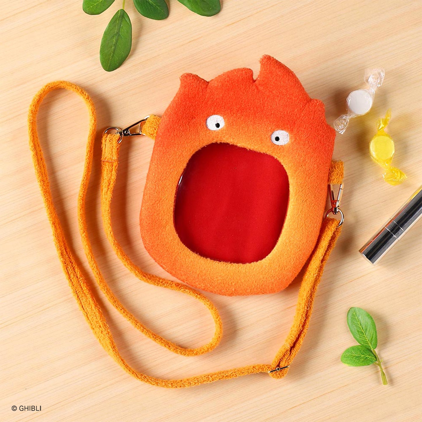 Studio Ghibli | Das wandelnde Schloss | Kleine Umhängetasche Calcifer