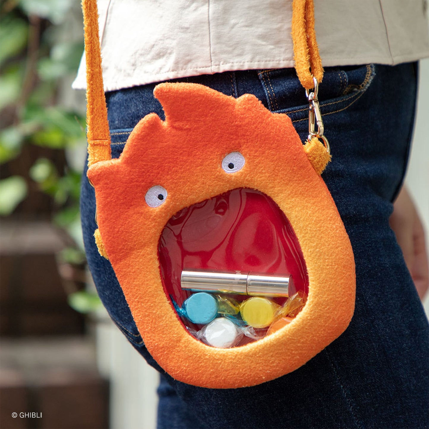Studio Ghibli | Das wandelnde Schloss | Kleine Umhängetasche Calcifer