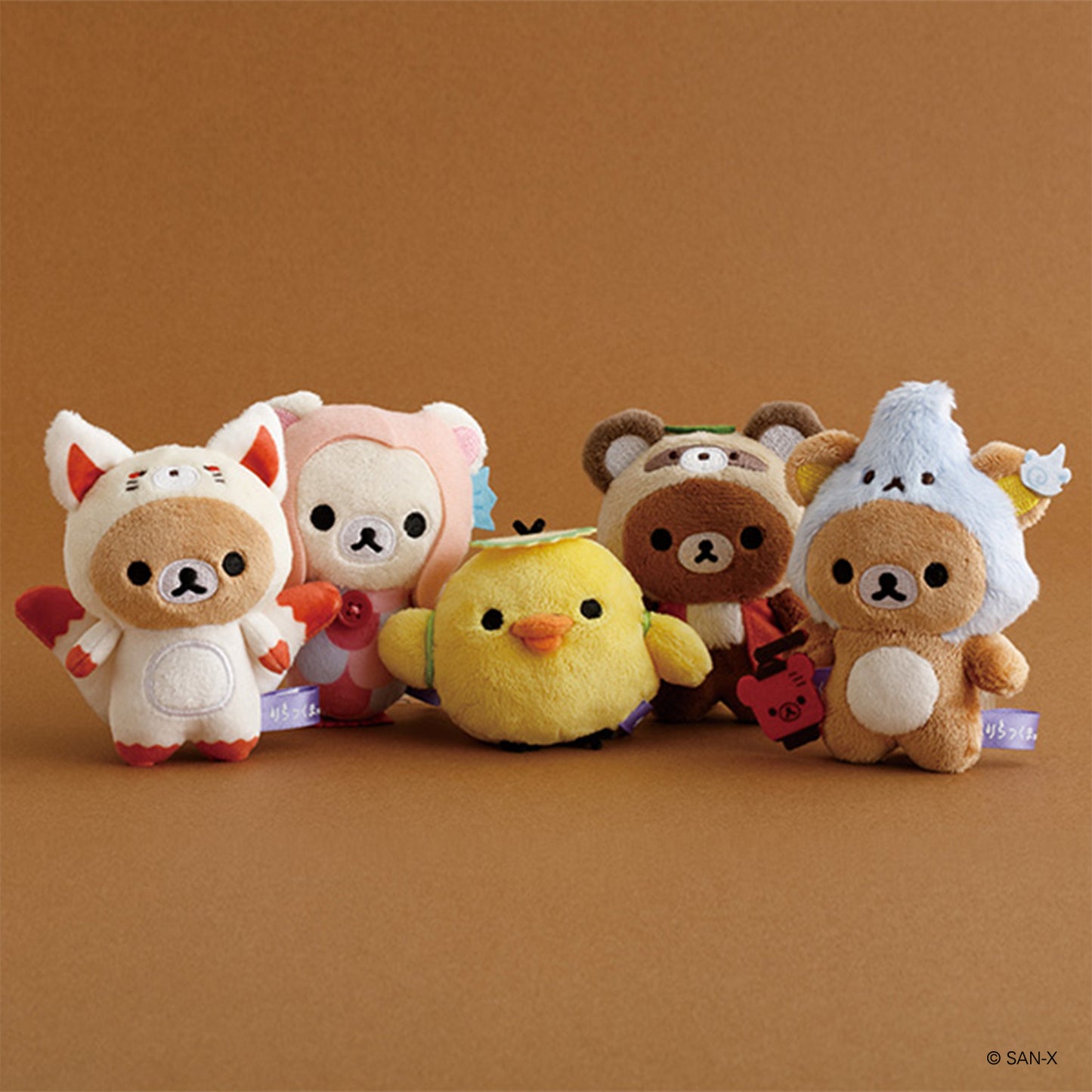 Rilakkuma | Ghost Halloween | Rilakkuma (Kumabi Bear-Fire) Tenori Small Plush