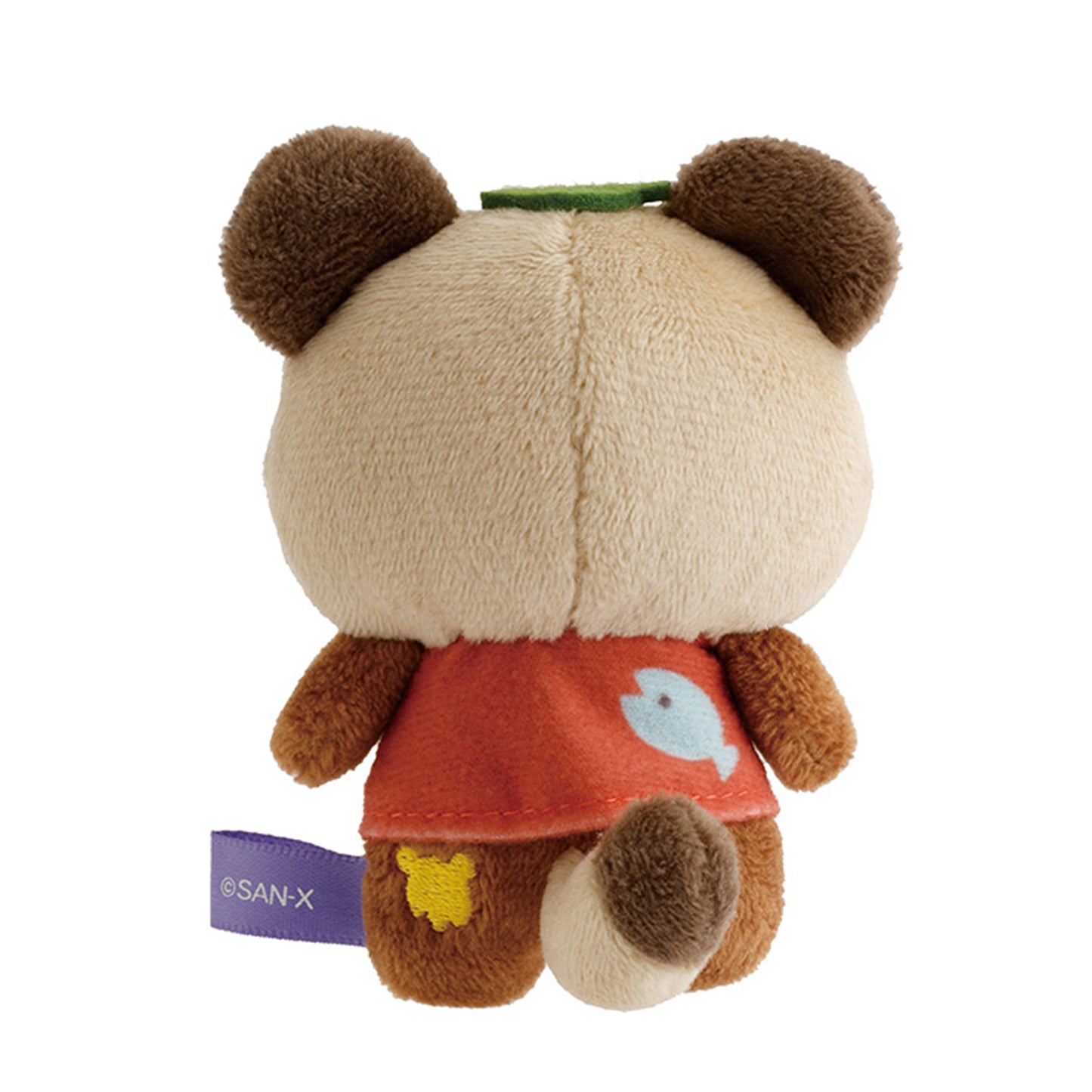 PRE-ORDER | Rilakkuma | Ghost Halloween | Chairoikoguma (Raccoon Dog) Tenori Mini Plush