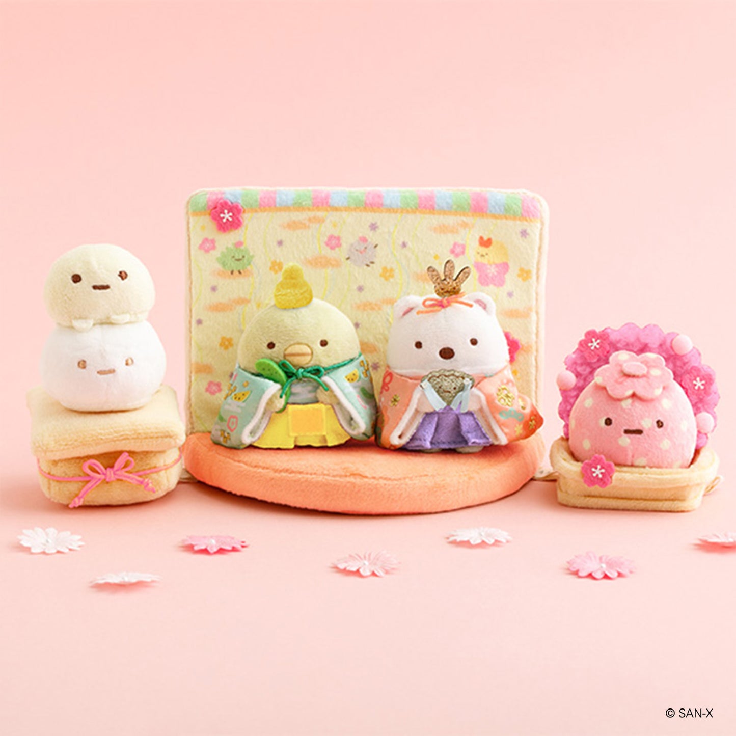 VORBESTELLUNG | Sumikko Gurashi | Neujahr 2026 | Paravent (Basis) Tenori Mini Plüsch | Online-Shop limitiert