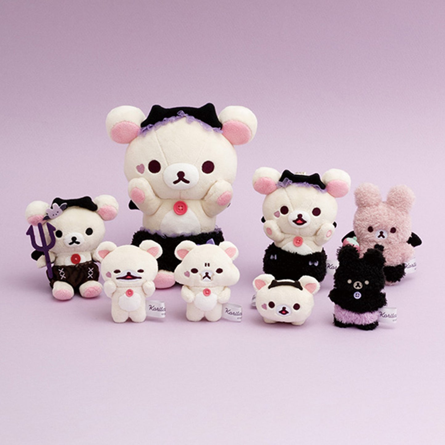 Rilakkuma | Korilakkuma's Little Devil Mood | Korilakkuma Angry Tenori Mini Plush